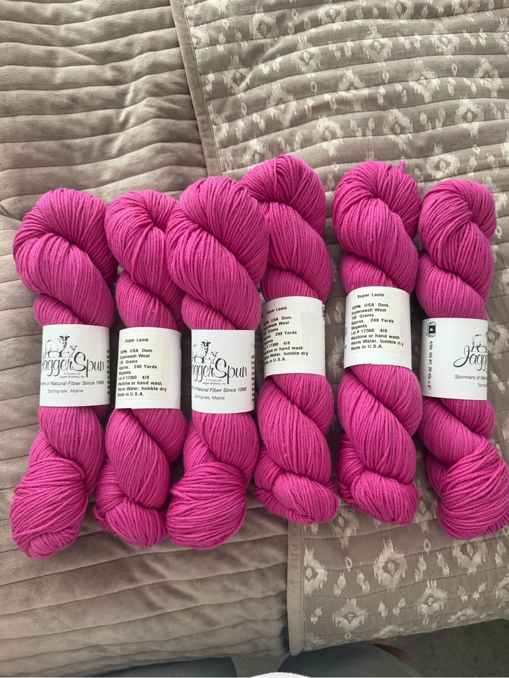 Jaggerspun lambswool luxury yarn